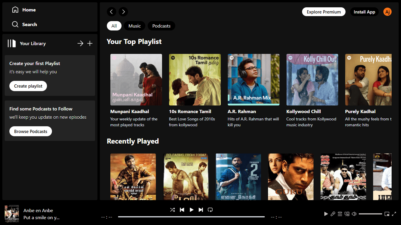 Spotify 2.0 Clone