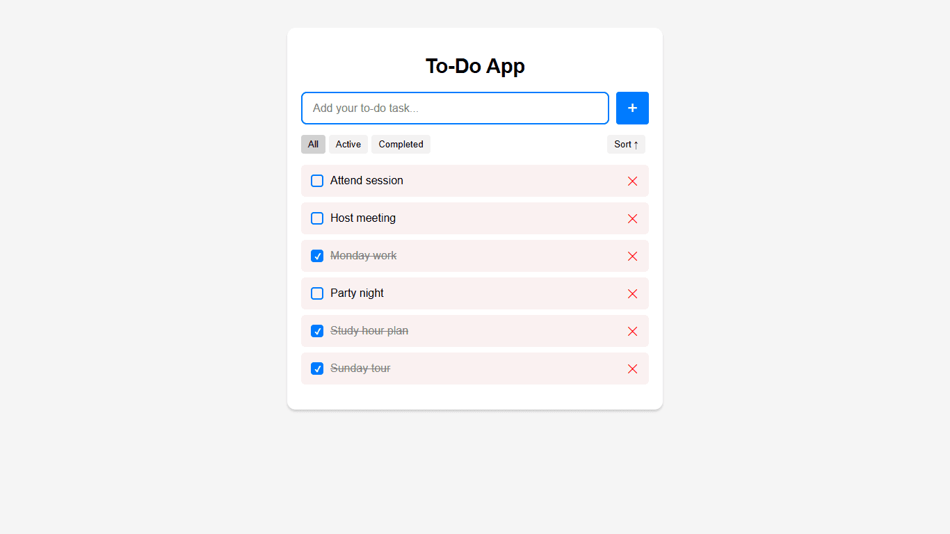 To-Do List App